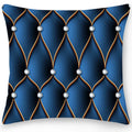 Axyaa Geometric Printed Pillowcase Double Sided Crystal Sofa Cushion Cover