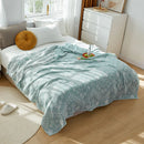 Nordic Cotton Throw Blanket | Axyaa Summer Quilt for Home Decor & Sofa