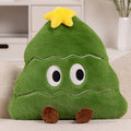 Axyaa Small Tree Plush Pillow for Bedroom Sofa and Bedhead Cushion