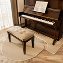 Axyaa Piano Insulation Mat Set Solid Color Irregular Creative Rug Easy Care Rugs