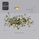 Axyaa Modern Glass Branch Chandelier for Luxury Home Decor