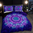 Axyaa Bohemian Mandala Duvet Cover Set - Soft, Breathable, HD Printing Bedding Set