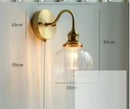 Axyaa Wall Lamp LED 4W Knob Switch Home Lighting