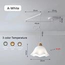 Axyaa Rocking Arm Pendant Chandelier for Living Room, Bedroom, Bar Table