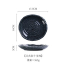 Axyaa Ceramic Sushi Snack Plates Set | Creative Restaurant Tableware and Small Dishes