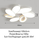Axyaa Flower Light Chandelier: Modern LED Ceiling Lamp for Home Decor