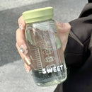 Axyaa Mini Tea Infuser Water Bottle Portable Plastic Drinking Cup