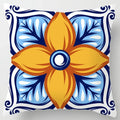 Colorful Geometric Flower Pillow Case by Axyaa: Simple Polyester Sofa Decorative Cover