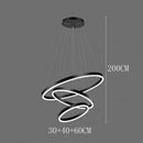 Axyaa Vintage Ring Pendant Ceiling Chandelier Light