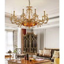 Axyaa French Country Style Copper Chandelier for Bedroom and Dining Room