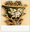 Axyaa Resin Deer Head Wall Vase: Home Decor Wall Hanging Ornaments