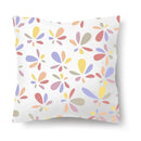 Axyaa Flower Print Nordic Pillowcase - 45x45CM Decorative Sofa Cushion Cover