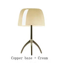 Axyaa LED Glass Desk Lamp Postmodern Design for Home Decor