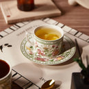 Axyaa Retro Coffee Cup and Saucer Set - High-end Ceramic Tableware