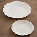 Axyaa Ceramic Plate Set for Molecular Cuisine and Fine Dining
