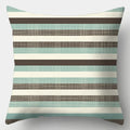 Axyaa Geometric Texture Cushion Cover 45x45cm Polyester Decorative Pillow Cover