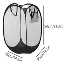 Axyaa Laundry Sorting Basket Mesh Storage Bag - Laundry Organizers