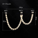 Axyaa Modern Pendant Chandelier for Living Room - LED Ceiling Lamp Dining Room Lighting
