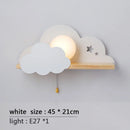 Axyaa Minimalist LED Cloud Wall Lamp Indoor Lighting Modern Nordic Design