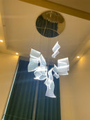 Axyaa Villa Acrylic Chandelier for Modern Luxury Decor & Lighting