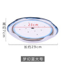 Axyaa Ceramic Sashimi Ice Tray for Molecular Cuisine & Creative Dishes