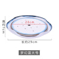 Axyaa Ceramic Sashimi Ice Tray for Molecular Cuisine and Artistic Presentation
