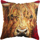Axyaa Highland Cat Cow Yak Animal Pillowcase for Stylish Home Decor