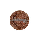 Axyaa Rattan Storage Tray - Handmade Creative Hollow Fruit Coffee Bread Insulation Pad