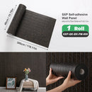 Axyaa 3D Partition Splicing Stickers Self-Adhesive Foam Roll Set for Indoor Use