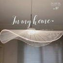 Axyaa Lotus LED Hanging Chandelier for Home Dining Room Bedroom Lighting Fixtures