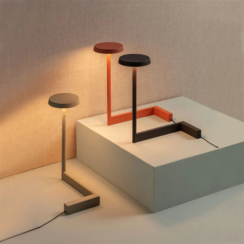 Axyaa Modern Minimalist LED Floor Lamp for Living Room, Hotel, and Bedroom