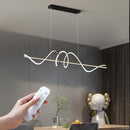 Axyaa LED Pendant Lights Modern Minimalist Ceiling Chandelier for Home Office Bar Dining Room