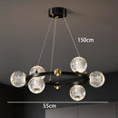 Axyaa Modern Pendant Chandelier for Dining Room Indoor Lighting
