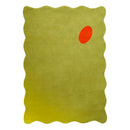 Axyaa Soft Plush Solid Color Rug for Modern Minimalism Living Room