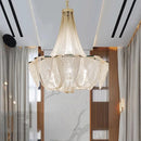Axyaa Modern Home Decor LED Pendant Light Chandeliers for Living Room & Dining Room