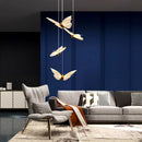 Axyaa Crystal Chandelier LED Ceiling Lamp for Indoor Living Room Lighting