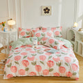 Axyaa Strawberry Bedding Set - Soft Queen/King Size Comforter Set
