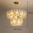 Axyaa Modern LED Pendant Light Chandeliers for Living and Dining Room