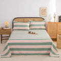 Axyaa Coarse Cloth Bed Sheet Queen Size Soft 100% Cotton Durable Breathable Naked Sleep