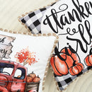 Pumpkin Lace Pumpkin Pillowcase Sofa Hold Halloween Cushion Cover Retro Home Decor