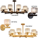 Axyaa Modern Minimalist Black Chandelier LED Indoor Hanging Light