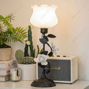 Axyaa Tricolored Flower Lamp for Bedroom and Living Room