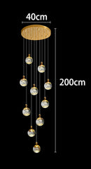 Axyaa Modern Living Room Chandeliers LED Indoor Ceiling Hanging Lights