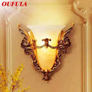 Axyaa Glass Wall Sconce LED Light for Modern Home Decor