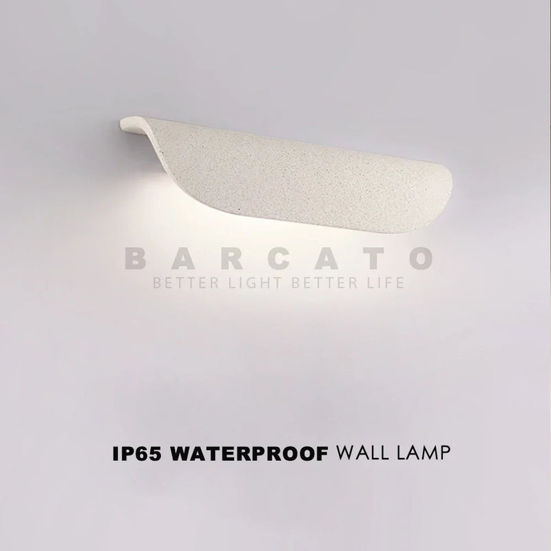 Axyaa Waterproof Grey LED Wall Lamp for Garden Corridor & Industrial Atmosphere