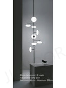Axyaa Modern Glass Floor Lamp for Artistic Home Lighting