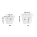 Axyaa Silicone Measuring Jug 500ml Mixing Cup Kitchen Baking Tool