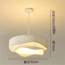 Axyaa Fabric LED Pendant Light - Nordic Designer Hanging Chandelier Fixture