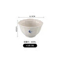 Axyaa Swallow Dessert Plate - Small Beige Flat Serving Platter