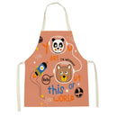 Axyaa Lion Truck Kitchen Apron with Cute Animal Design